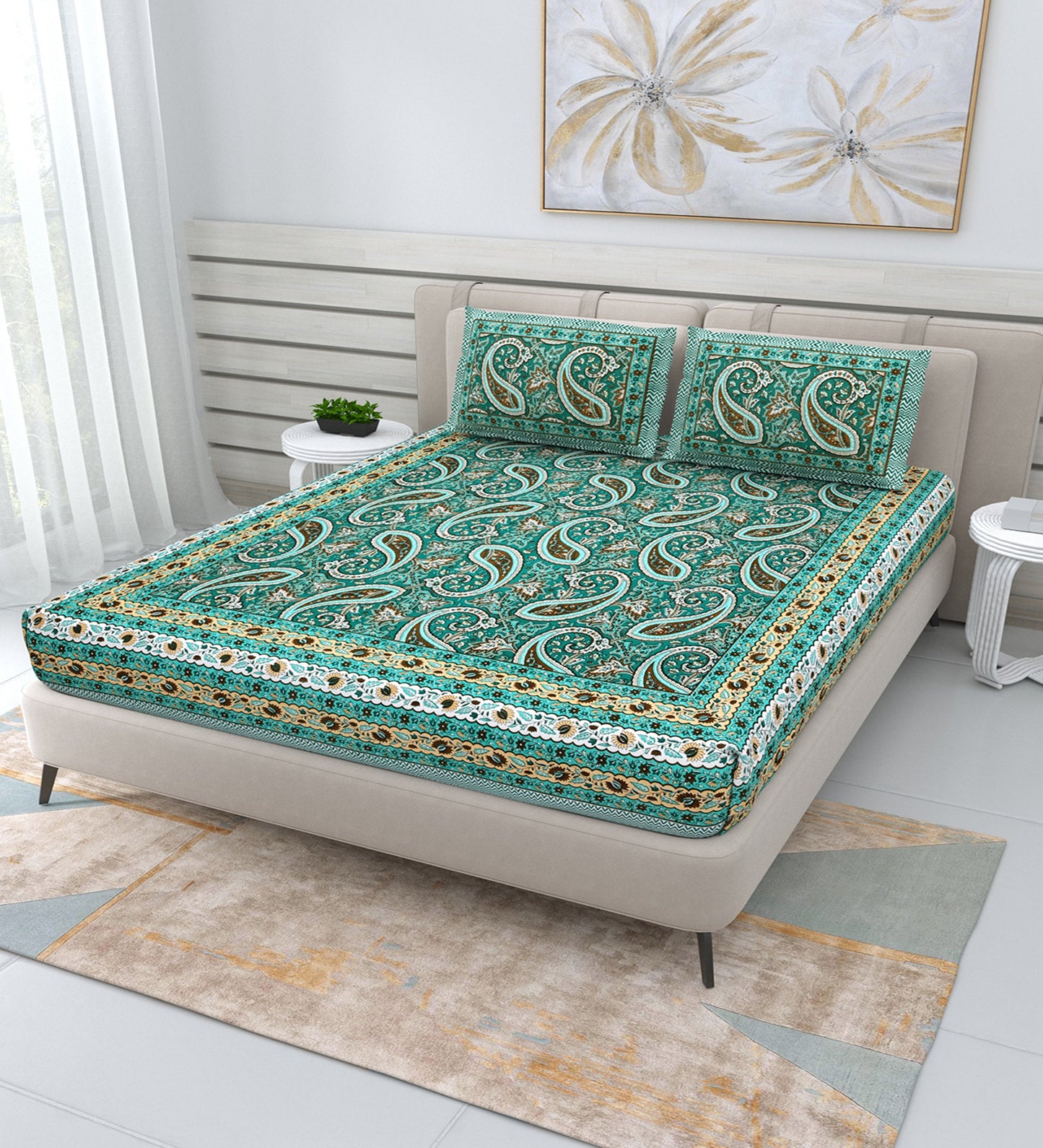 Queen Size Double Bedsheet