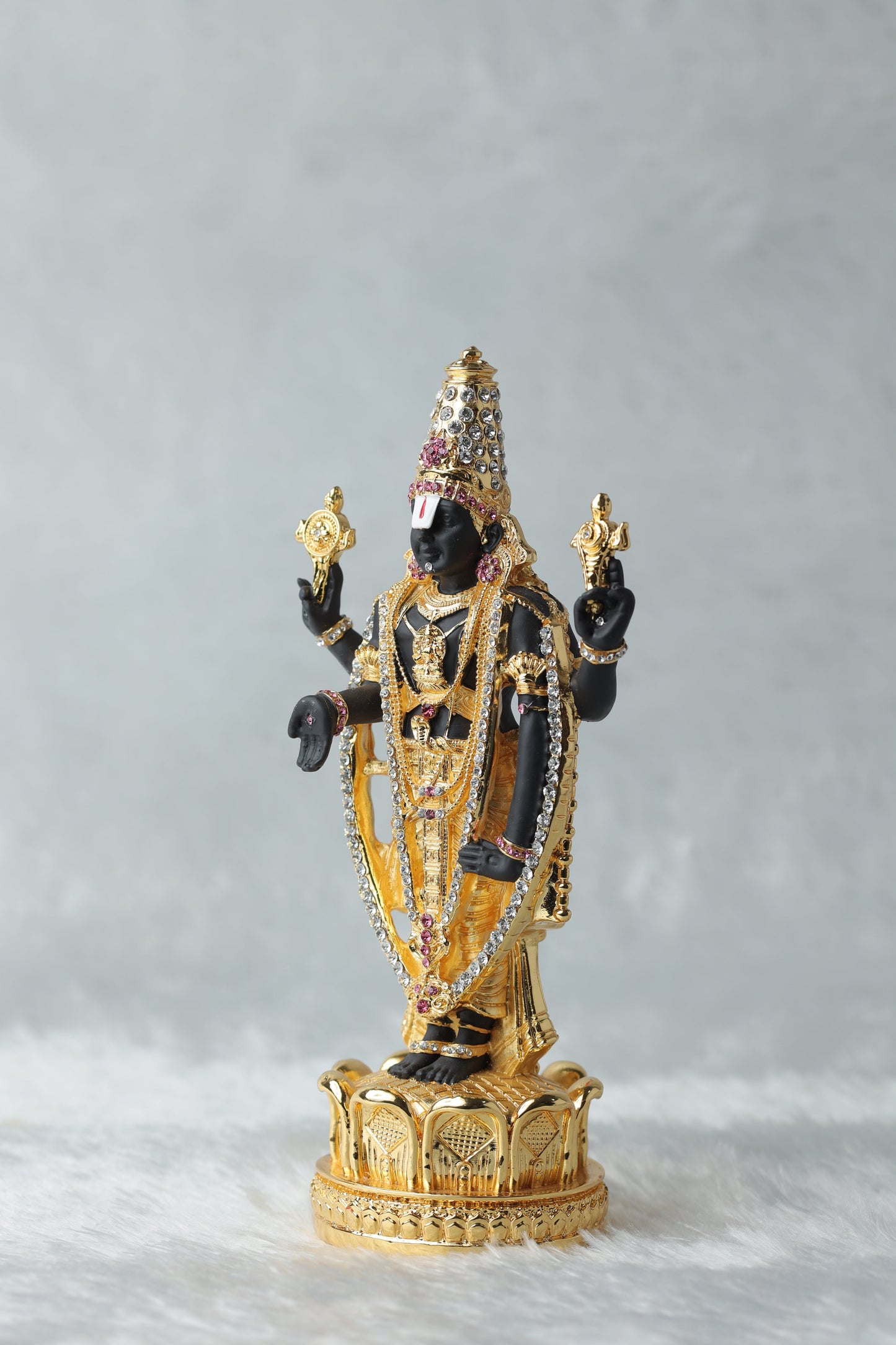 Gold plated Lord tirupati Balaji