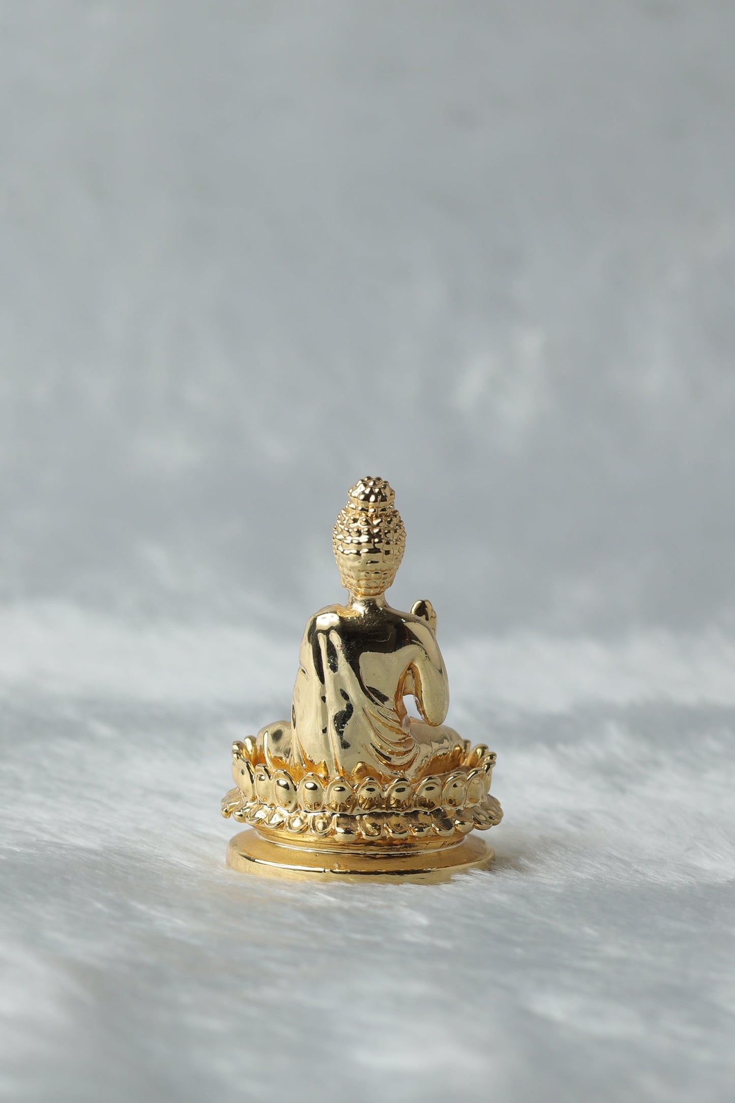 Gold plated Buddha Ji